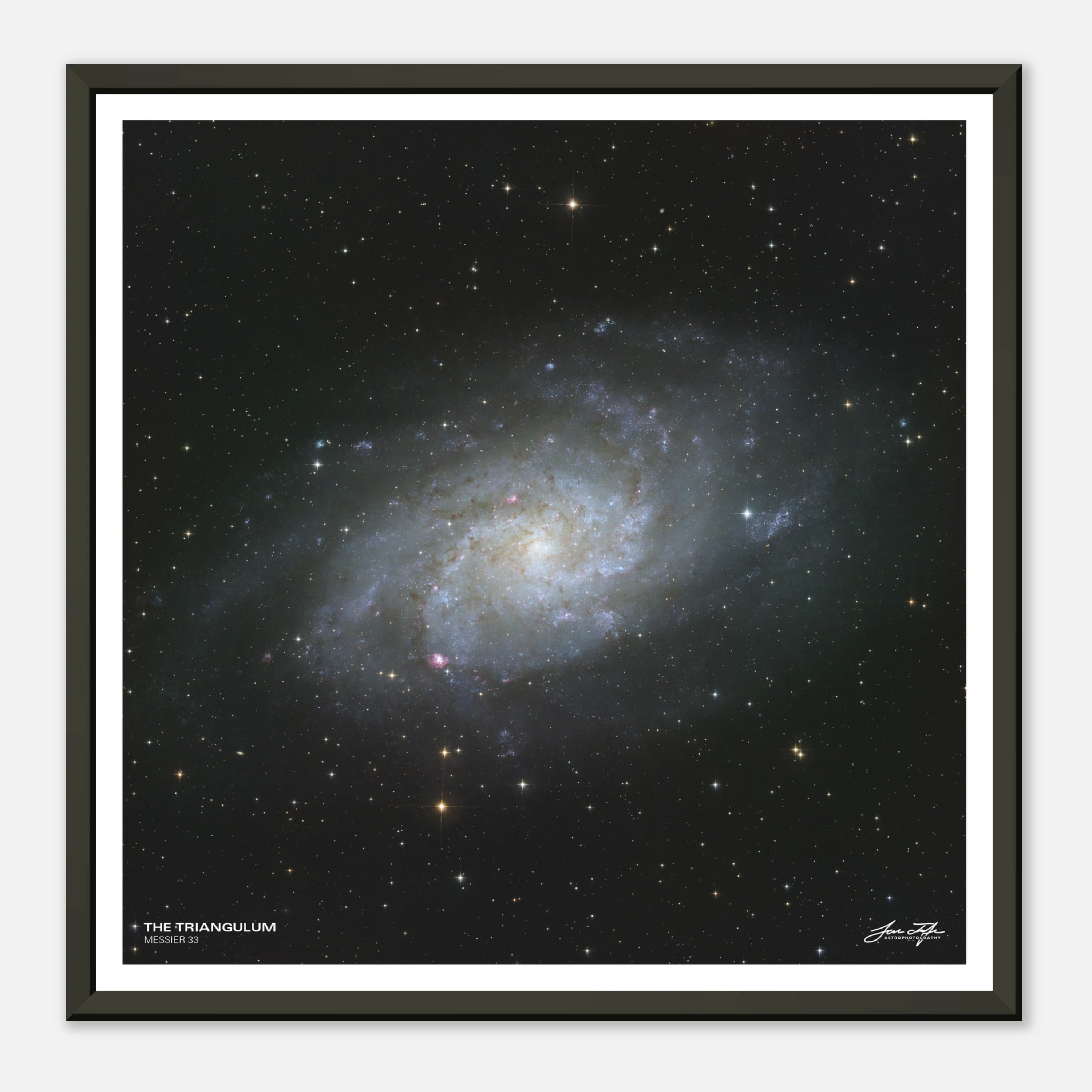 The Triangulum | Framed